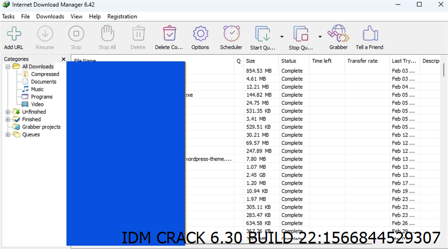 Idm Crack 6.30 Build 22 Screenshot