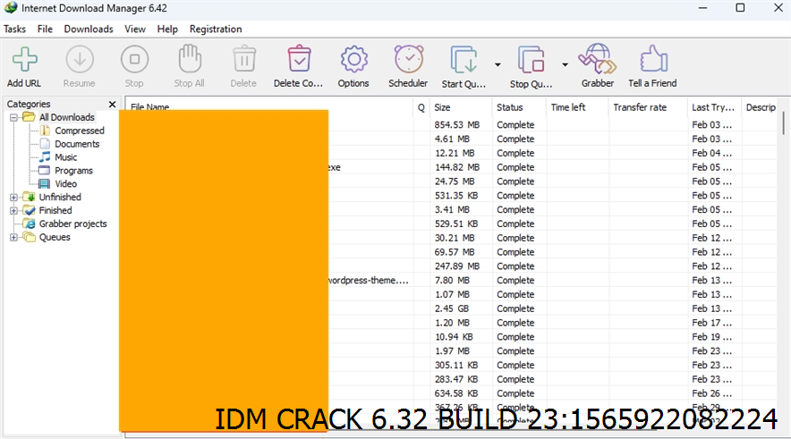 Idm Crack 6.32 Build 23 Screenshot