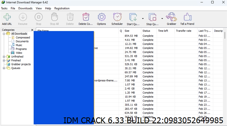 Idm Crack 6.33 Build 22 Screenshot