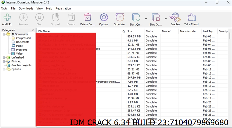 Idm Crack 6.34 Build 23 Screenshot