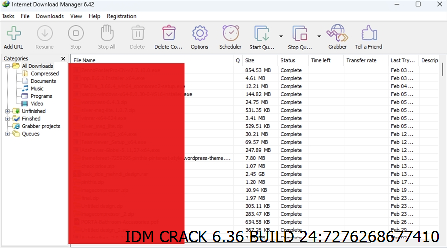 Idm Crack 6.36 Build 24 Screenshot