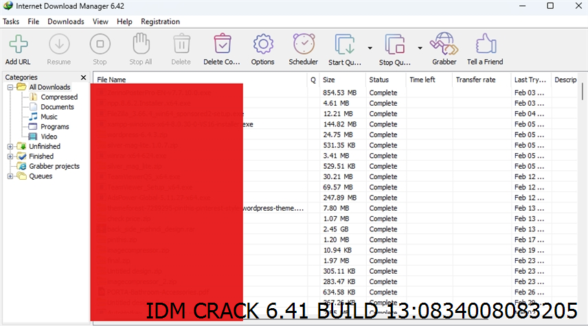 Idm Crack 6.41 Build 13 Screenshot